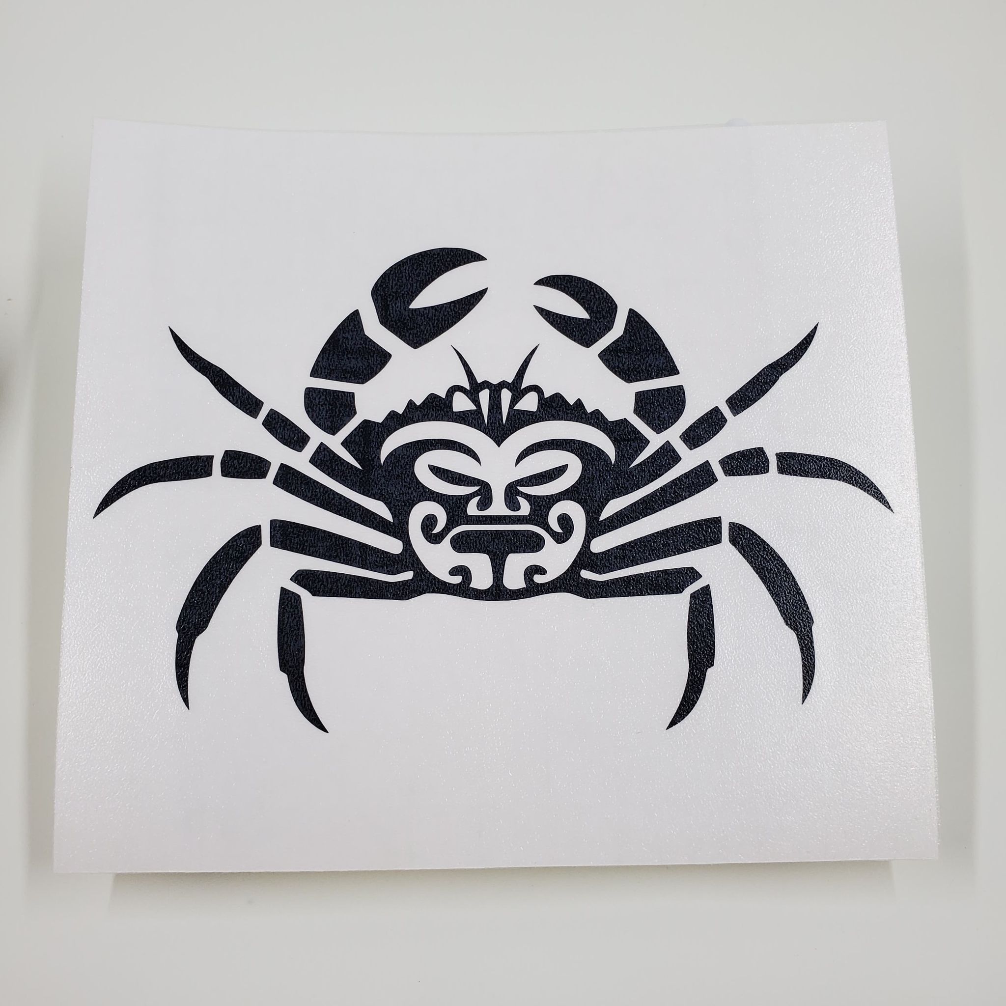 Crab (Zodiac: cancer) crab zodiac cancer original Polynesian tattoo design